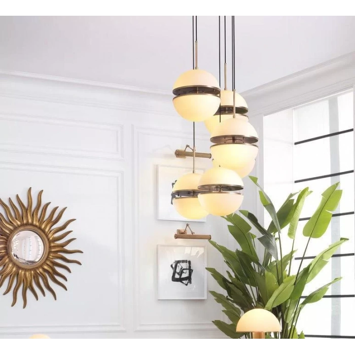 LEDLİ YUVARLAK ALTILI AVİZE A-167-6