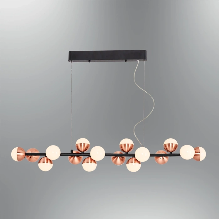 A-567-16-RG LEDLİ SIRALI AVİZE