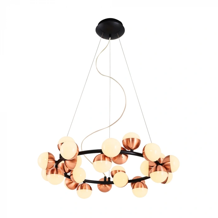 A-567-25-RG YUVARLAK LEDLİ AVİZE