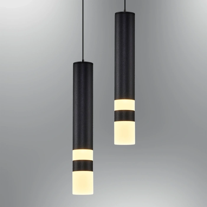 A-283-2S İKİLİ SİYAH AVİZE