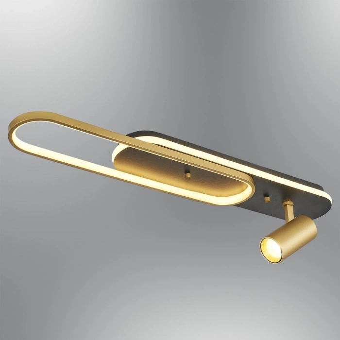 A-415-1S TEK SPOTLU LEDLİ AVİZE SİYAH