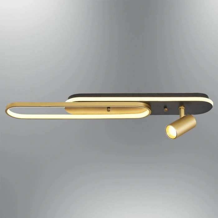 A-415-1S TEK SPOTLU LEDLİ AVİZE SİYAH