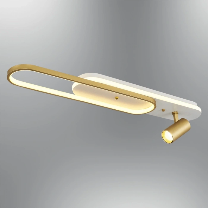 A-415-1B TEK SPOTLU LEDLİ AVİZE BEYAZ