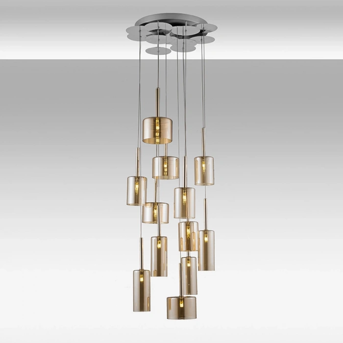 A-472-12G 12Lİ YUVARLAK AVİZE