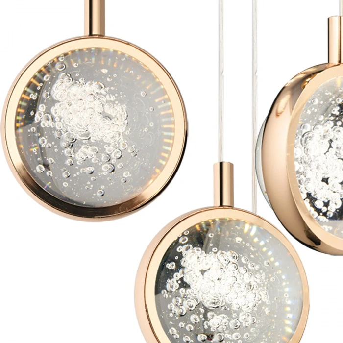 A-628-5G BEŞLİ SIRALI AVİZE