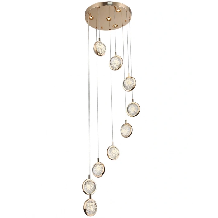 A-628-9YG 9 LU YUVARLAK AVİZE