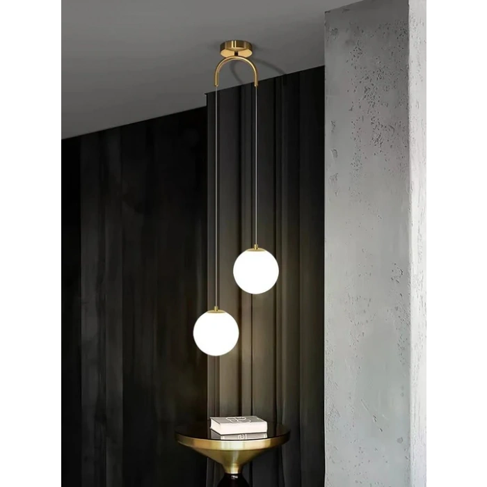 A-3021-2E Zitop Yuvarlak Oturma Odası Sarkıt Avize