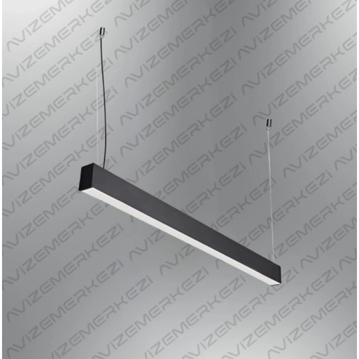 D-9001-1S  3x4 Cm Kasa Linear Aydınlatma