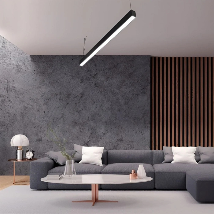 D-9001-1S  3x4 Cm Kasa Linear Aydınlatma