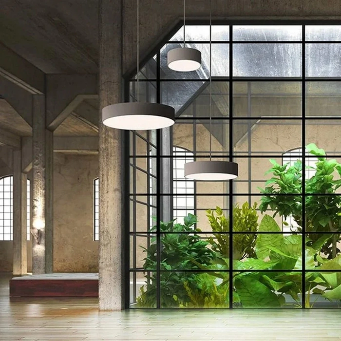 D-9005-1S Yuvarlak Davul Linear Aydınlatma