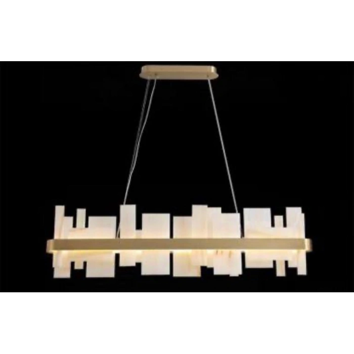 A-7107-Y DOĞAL MERMER AVİZE