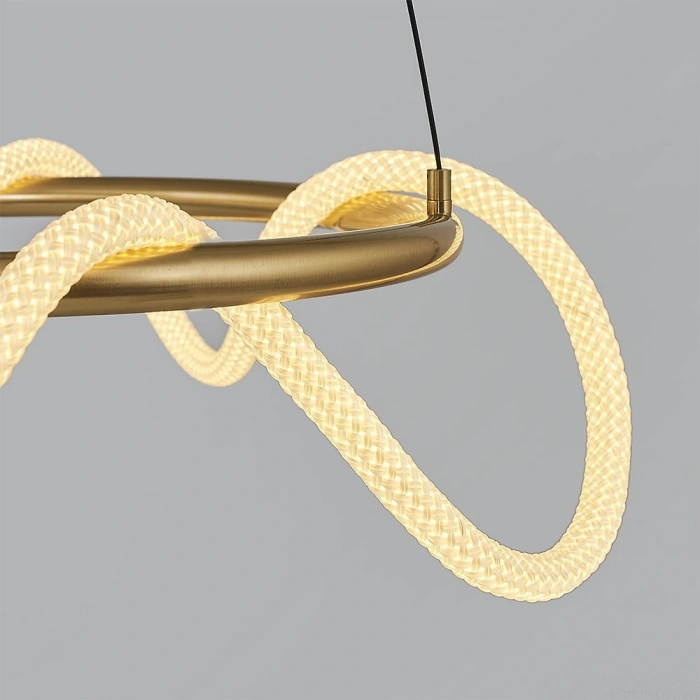 A-5133-60G HASIR LEDLİ GOLD AVİZE