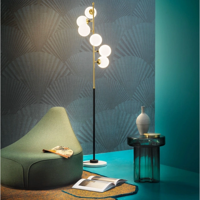 LM-335-6 Altılı Cam Lambader