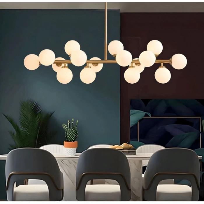 A-3465-16G Eskitme Sarkıt Modern Avize