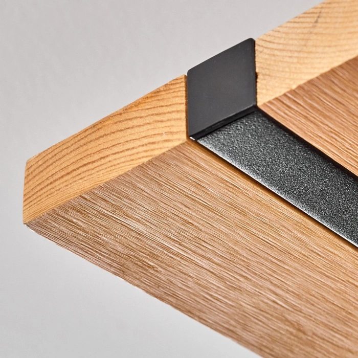 AW-4300-6 Doğal Ahşap Altılı Camlı Sarkıt