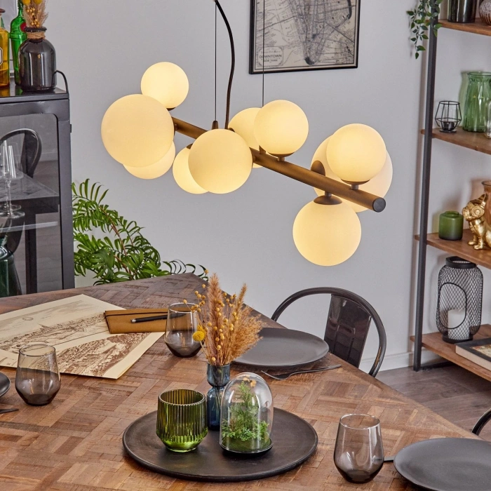 A-7017-10BM 10 Lu Beyaz Cam Sarkıt