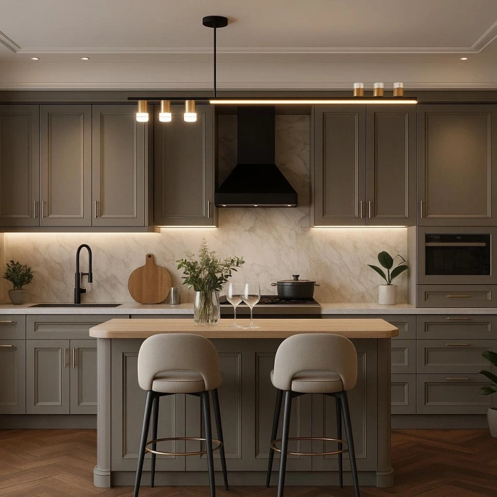 A-2860-150 SPOTLU LEDLİ SARKIT AVİZE