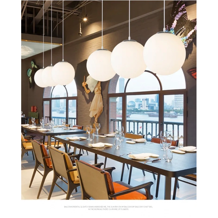 A-1017-1-20 TEKLİ GLOP SARKIT AVİZE