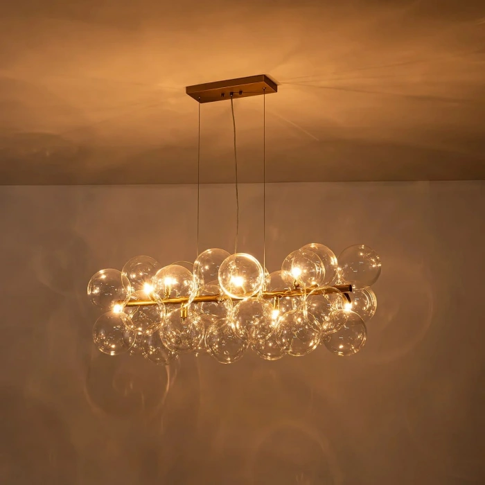 A-8942-30G SARKIT BUBBLE CAM AVİZE