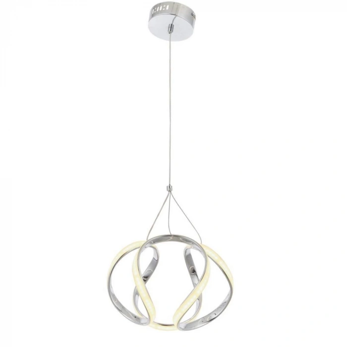 A-1666-3K Tekli Krom Led Avize