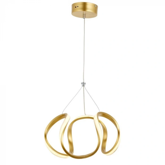 A-1666-3S Tekli Sarı Led Avize