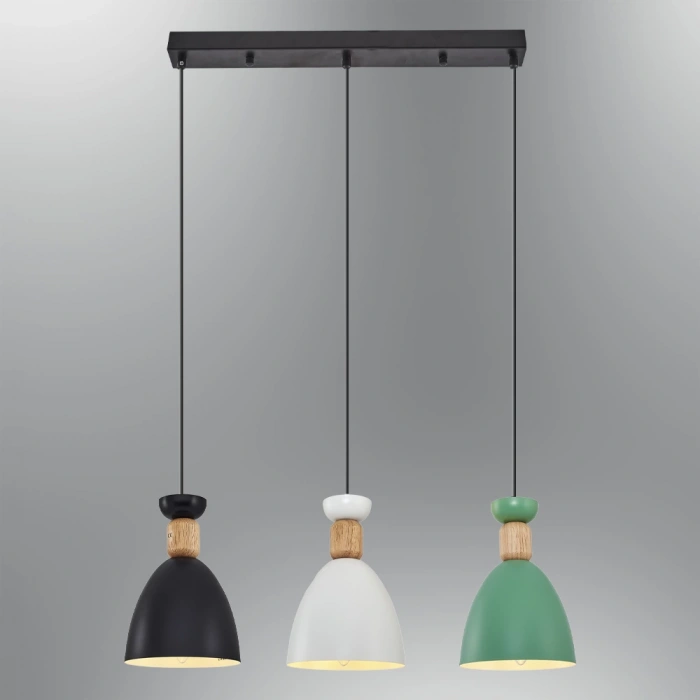 A-3119-3R-28 İpa 3Lü Sıralı Sarkıt Mixed