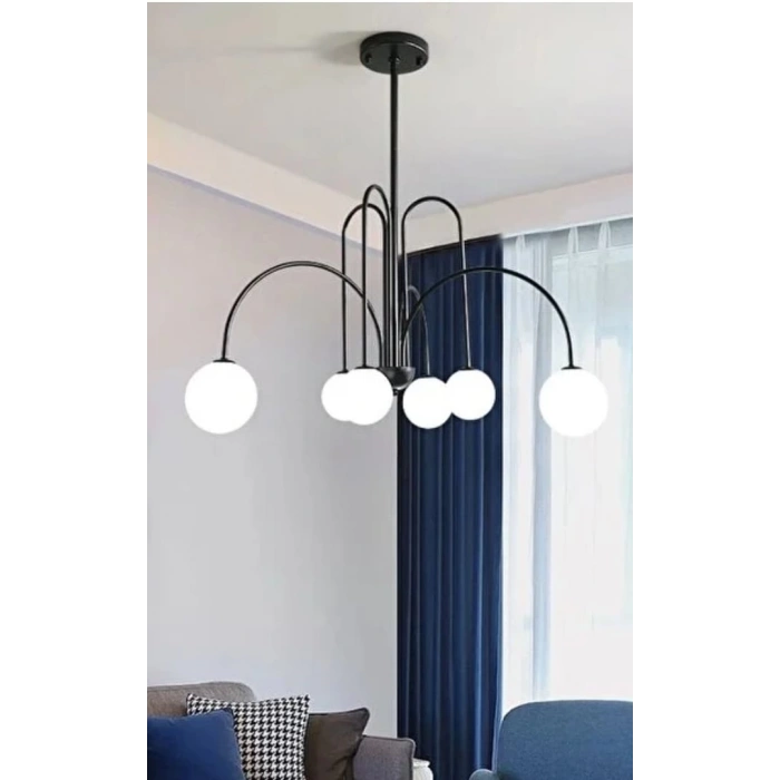 A-4218-6S GLOP CAMLI AVİZE