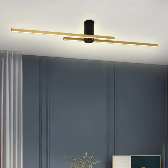 A-6149-2-0SA Merit 2 Çubuklu Armatür Sarı