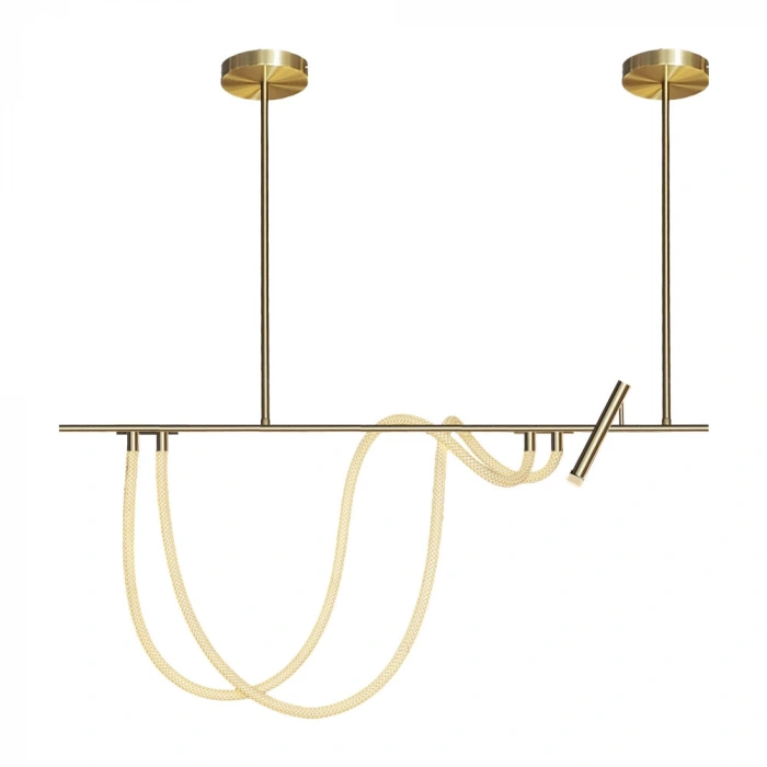 A-6340-4A-20 Sıralı Spotlu Hortum Avize Eskitme