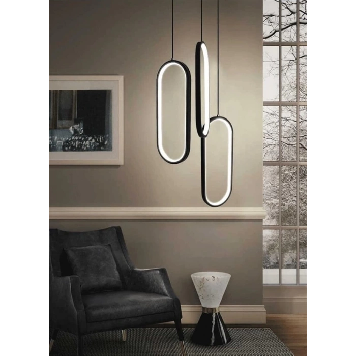 A-8022-3S Rain Modern Led Avize Sarkıt