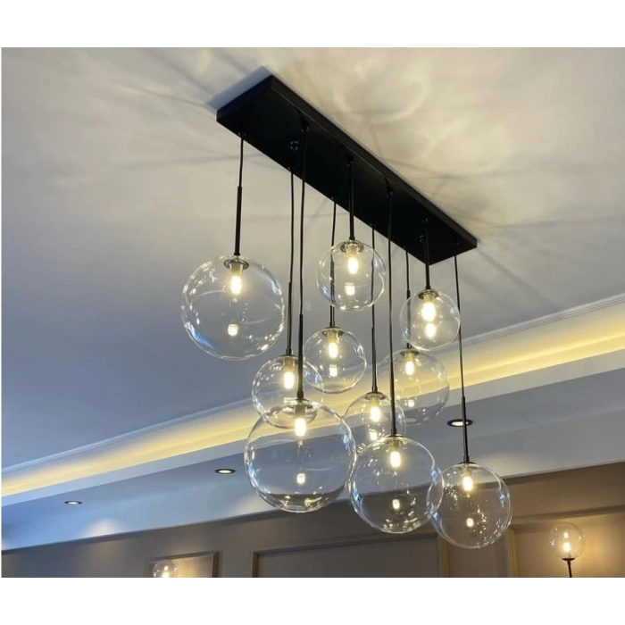 A-8942-10Y SARKIT BUBBLE CAM AVİZE