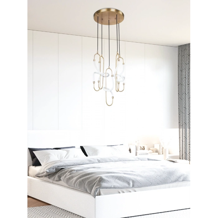 BEŞLİ LEDLİ AVİZE A-513-5