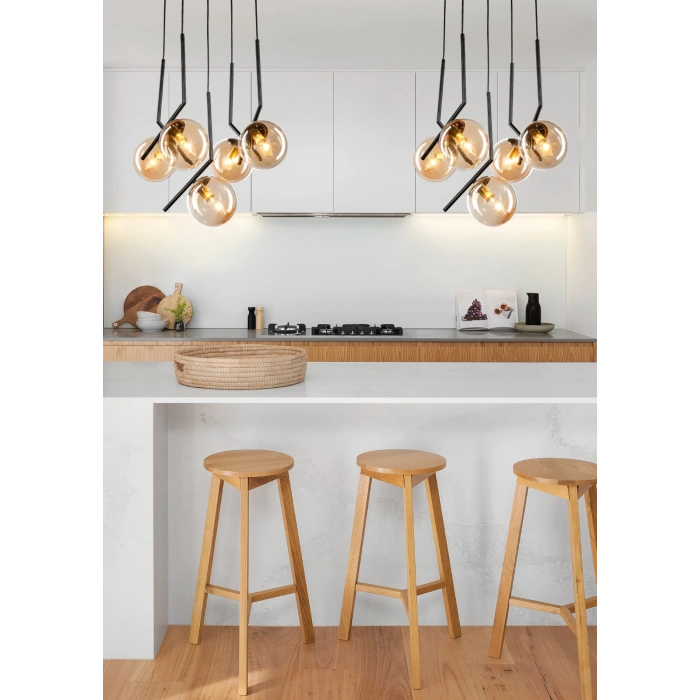 BEŞLİ YUVARLAK AVİZE A-191-5S