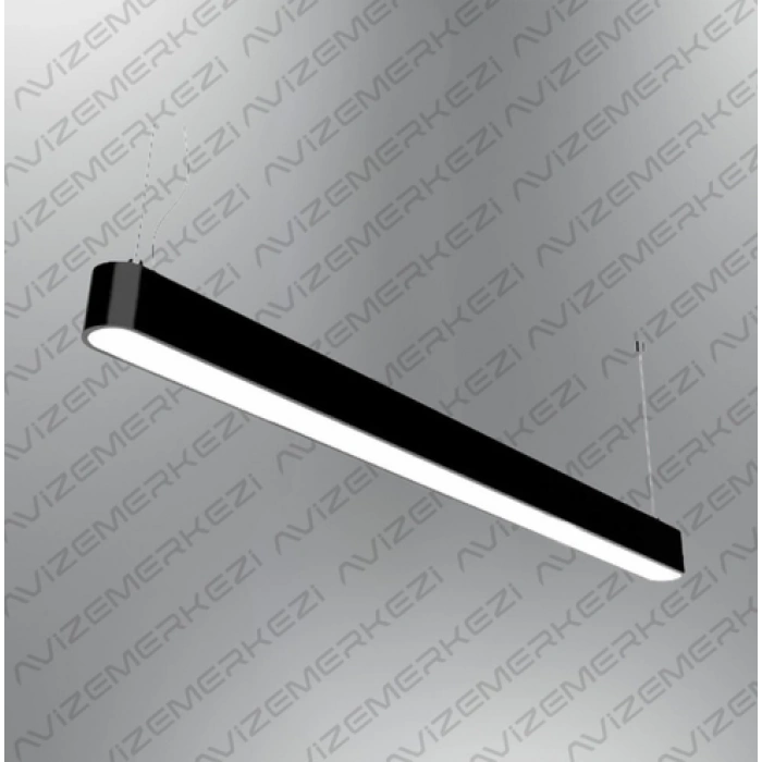 D-9003-1S 8x8 Cm Kasa Linear Aydınlatma