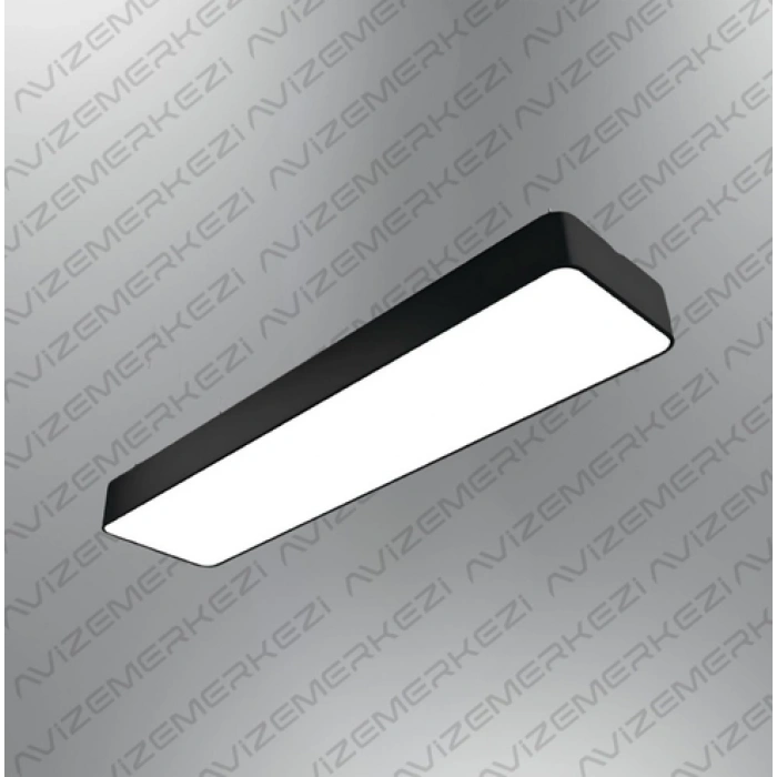 D-9004-1S Oval Dikdörtgen Davul Modern Led Sarkıt