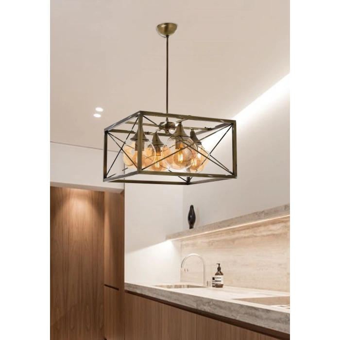 DÖRTLÜ AVİZE A-173-4E