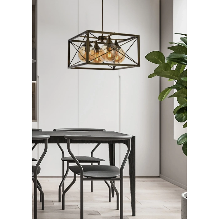 DÖRTLÜ AVİZE A-173-4E