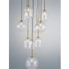 A-8946-12Y-E BUBBLE CAM ESKİTME KAPLAMA SARKIT AVİZE