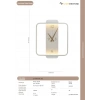 SAATLİ KARE APLİK LD-1151-APL-KB