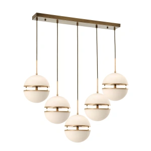 LEDLİ BEŞLİ SIRALI AVİZE A-167-5Y