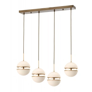 LEDLİ DÖRTLÜ SIRALI AVİZE A-167-4Y