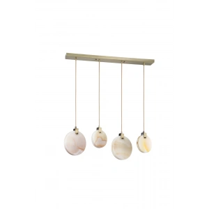 M-7106-4-152152 DÖRTLÜ SIRALI MERMER AVİZE