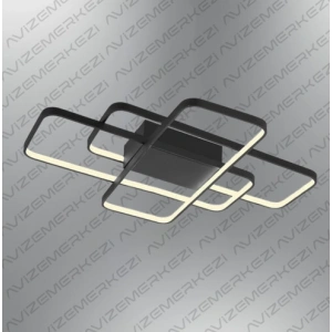 A-9402-3S Siyah Modern Plafonyer