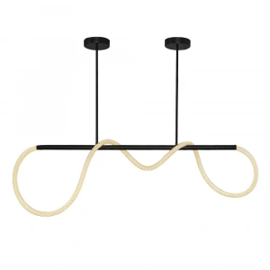 A-5133-100S HASIR LEDLİ SİYAH AVİZE