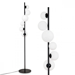 LM-2083-6B Altılı Beyaz Cam Lambader