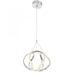 A-1666-3K Tekli Krom Led Avize