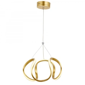 A-1666-3S Tekli Sarı Led Avize