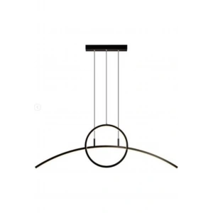 A-3068-2S Sarkıt Led Avize Siyah