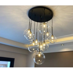 A-8942-10 BUBBLE CAM SARKIT AVİZE