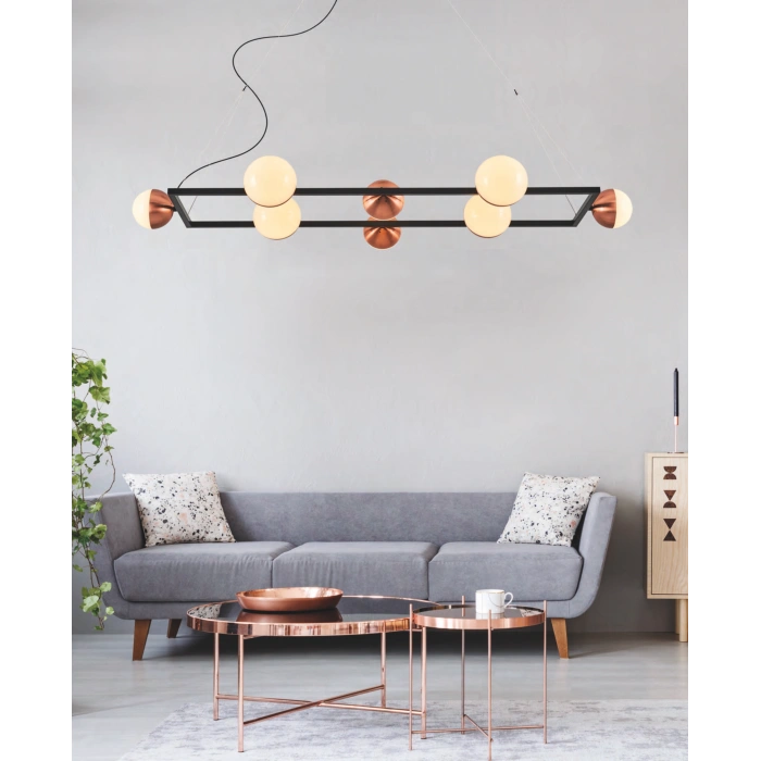 A-572-8-YM LEDLİ AVİZE